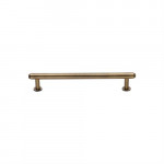 M Marcus Heritage Brass Stepped Design Cabinet Pull with 16mm Rose 96mm Centre to Centre